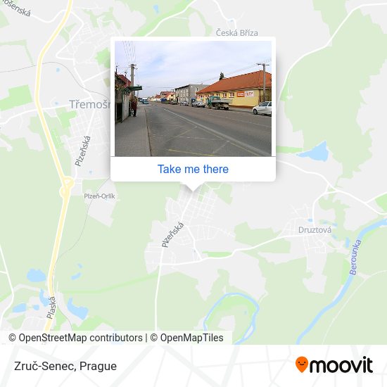 Карта Zruč-Senec