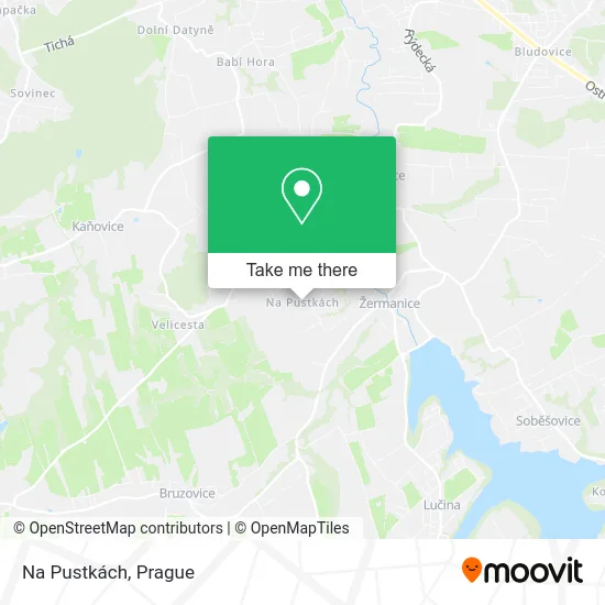 Карта Na Pustkách