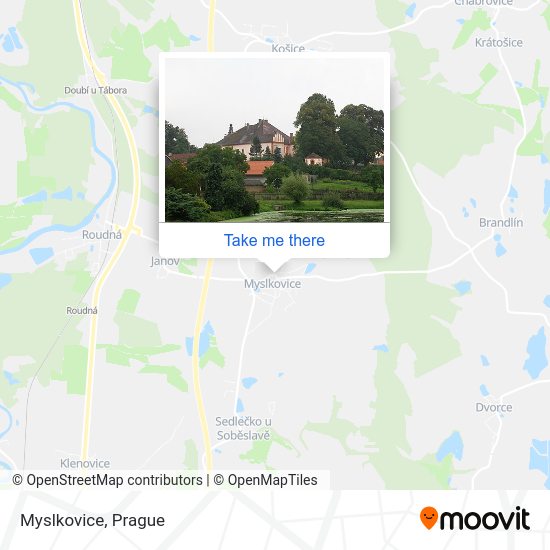 Карта Myslkovice
