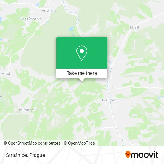 Карта Strážnice