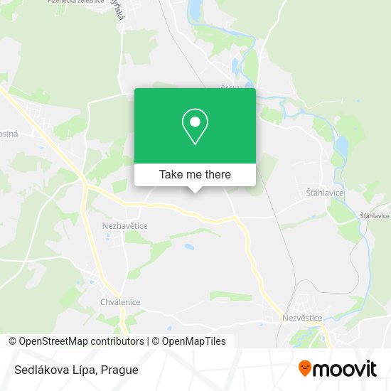 Sedlákova Lípa map