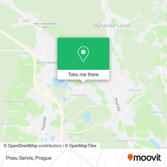 Карта Pneu Servis