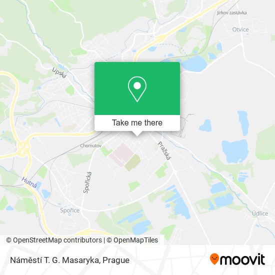 Náměstí T. G. Masaryka map