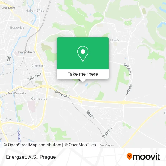 Карта Energzet, A.S.