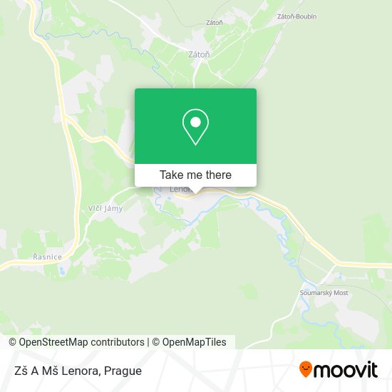 Карта Zš A Mš Lenora
