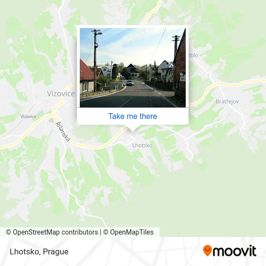 Карта Lhotsko