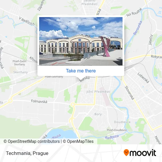 Карта Techmania