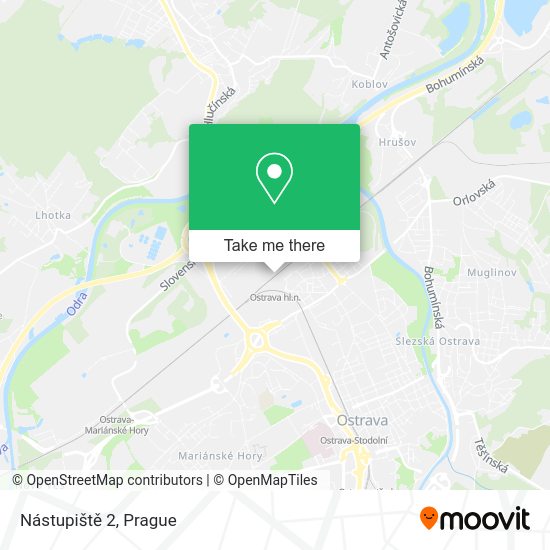 Nástupiště 2 map