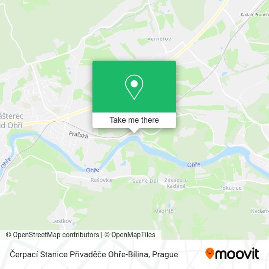 Čerpací Stanice Přivaděče Ohře-Bílina map