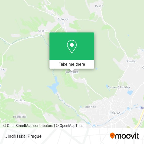 Jindřišská map
