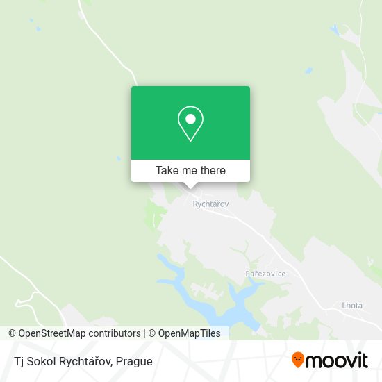 Tj Sokol Rychtářov map