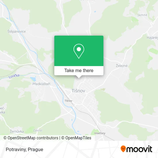 Карта Potraviny