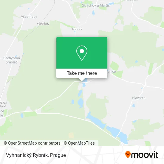 Карта Vyhnanický Rybník