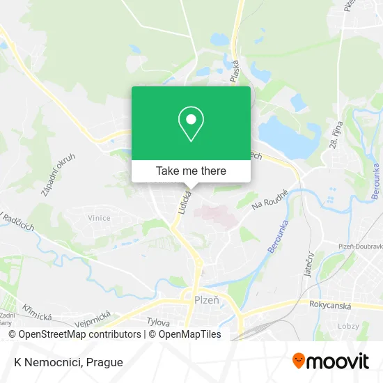 Карта K Nemocnici