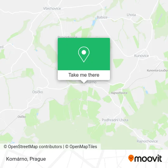 Карта Komárno