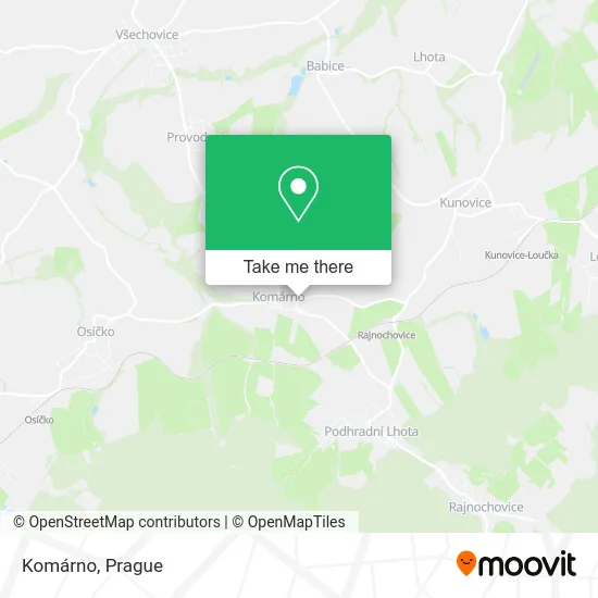 Карта Komárno