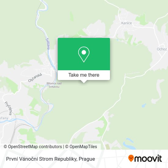 První Vánoční Strom Republiky map