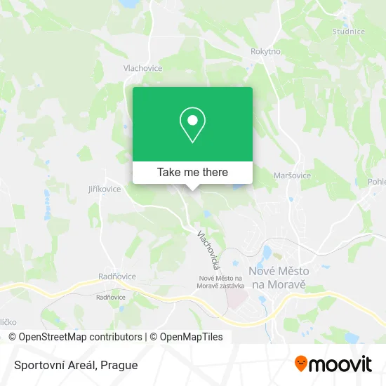 Карта Sportovní Areál