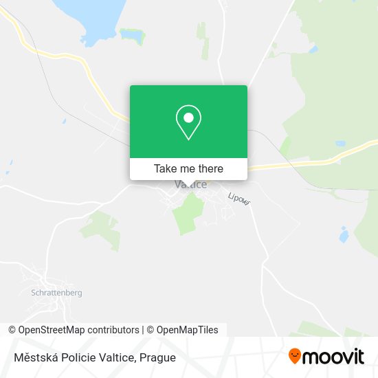 Městská Policie Valtice map