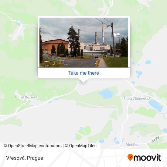 Vřesová map