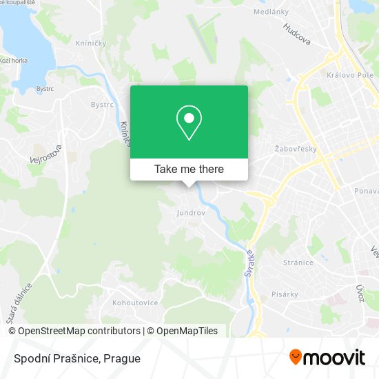 Spodní Prašnice map