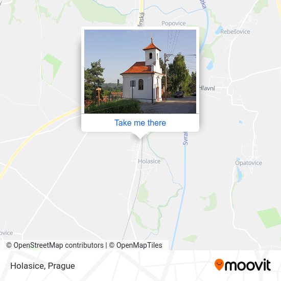 Карта Holasice
