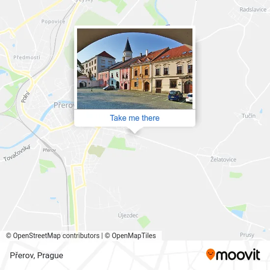 Карта Přerov
