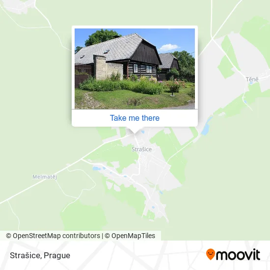 Карта Strašice
