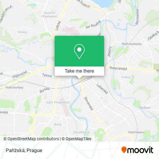 Pařížská map