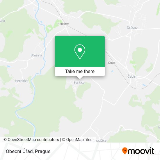 Obecní Úřad map