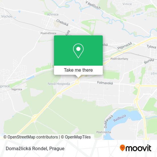 Domažlická Rondel map