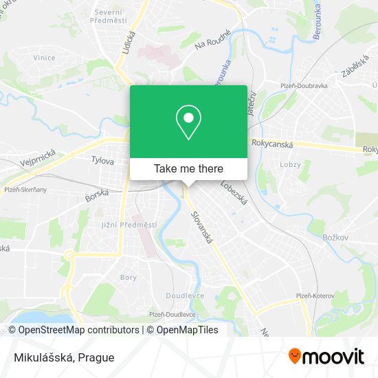 Mikulášská map