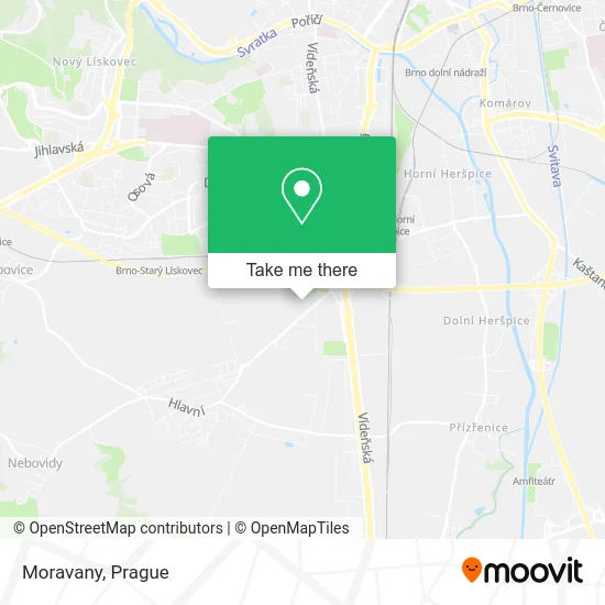 Карта Moravany