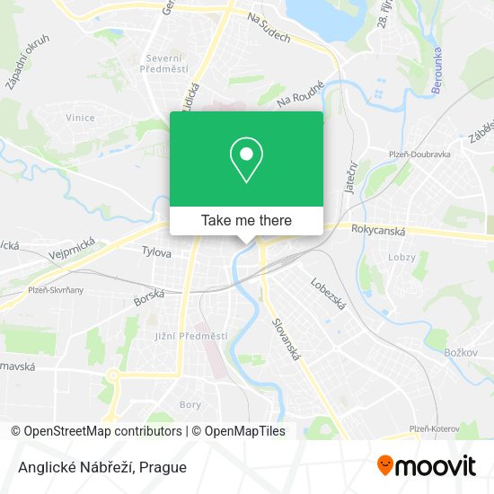Anglické Nábřeží map