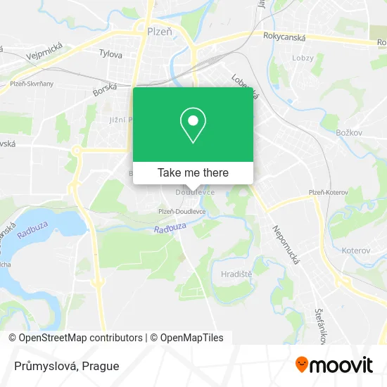Карта Průmyslová