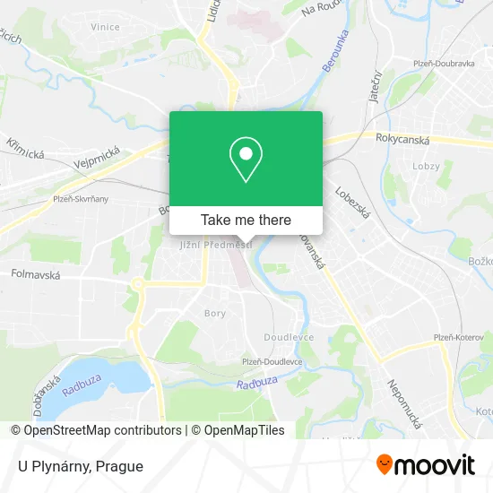 Карта U Plynárny