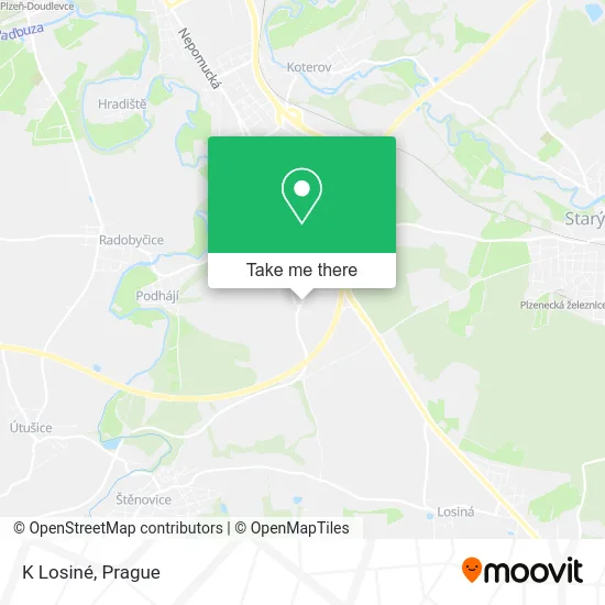 Карта K Losiné