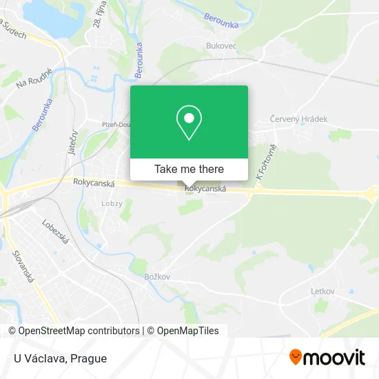 Карта U Václava