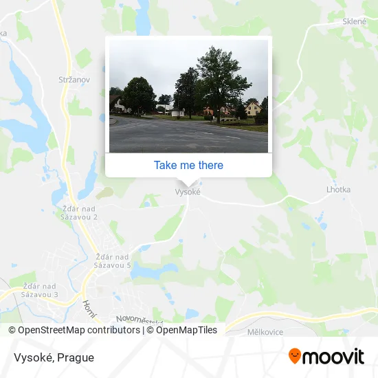Карта Vysoké