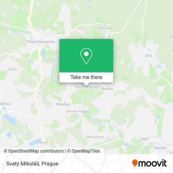 Svatý Mikuláš map