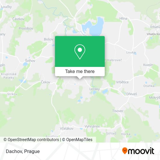 Карта Dachov