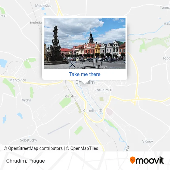 Карта Chrudim