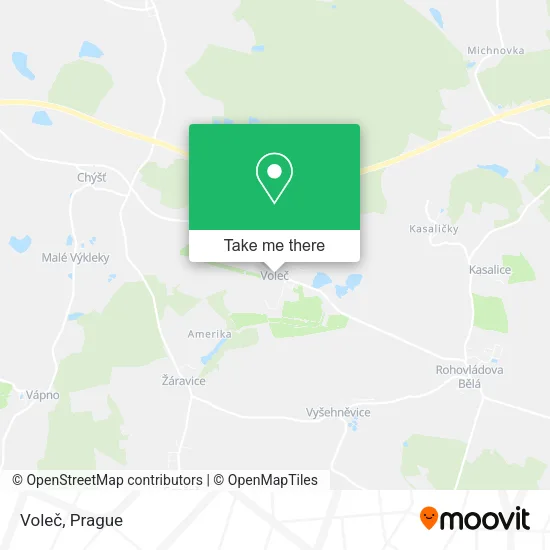 Карта Voleč