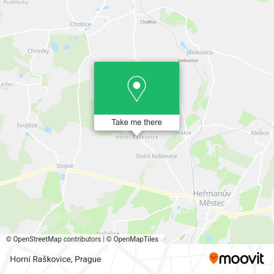 Horní Raškovice map