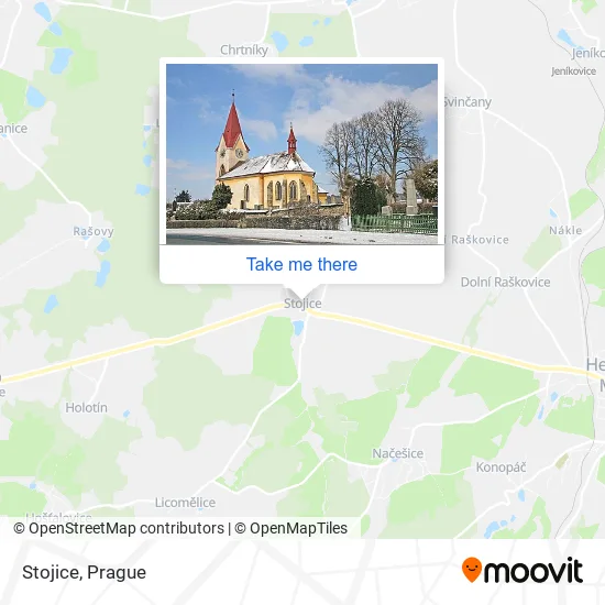 Карта Stojice