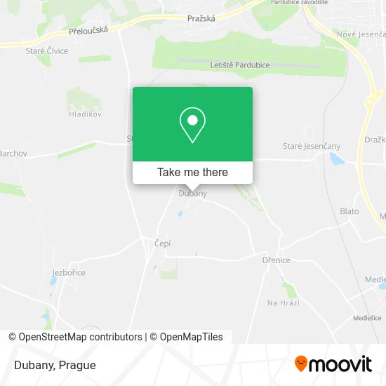 Карта Dubany