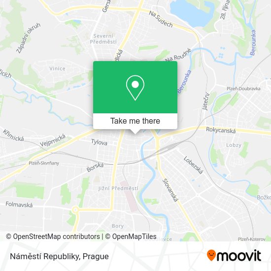 Náměstí Republiky map