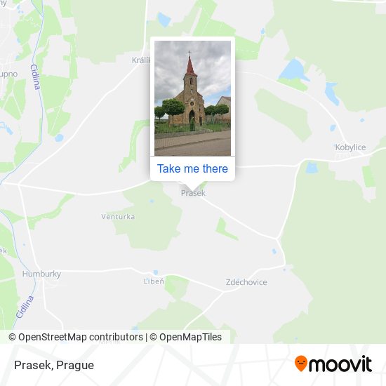 Карта Prasek