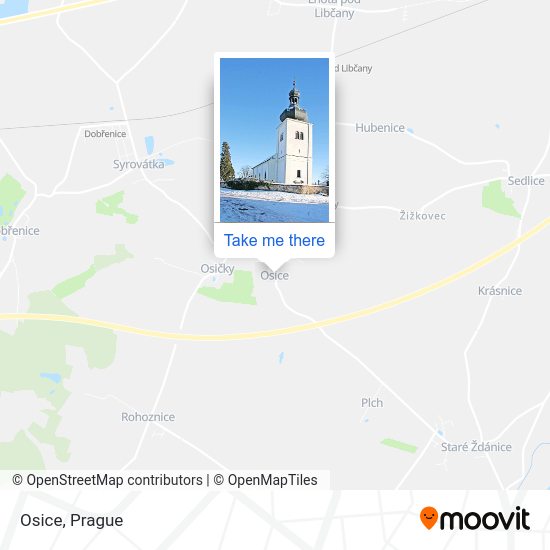 Карта Osice