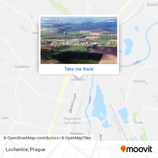 Карта Lochenice